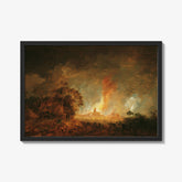 Nighttime Large Fire by Franz Edmund Weirotter - thumbnail_1_bf_6743553bfaa684e1cf4ba5cc